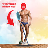 Topless Pool Cleaner 974 Head Swap Cardboard Cutout